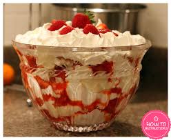 Southern Strawberry Punch Bowl Cake Angel Food Trifle Angel Food Yummy Food