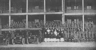 Officers Nurses And Enlisted Men Of Flower Hospital Unit N Oct 1917 Ft Ontario Ny Us Army General Hospital