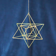 Merkaba Himmeli Star Tetrahedron Sacred Geometry Platonic Etsy Denmark