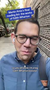 Edith Wharton once said “I don’t know if I should care for a man who made  life easy; I should want someone who made it interesting.” Martin Amis  certainly followed that dictum 📚 #booktok #edithwharton ...