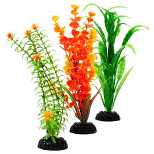 Top Fin Artificial Aquarium Plant Variety Pack Artificial Aquarium Plants Planted Aquarium Plants