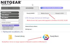 Ac1900 R7000 Router No Longer Supports Dlna After Netgear Communities