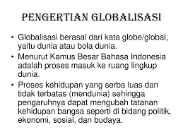 Maksud soal selidik menurut kamus dewan : Globalisasi Dan Dampaknya Ppt Download