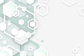 Hexagonal White Shapes Background In 3d Paper Style Vector Free Pretty Wallpaper Iphone Pet Logo Design