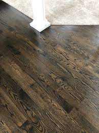 Oct 21, 2014 · applying a clear finish over a white finish will nearly always result in an off white or yellow finish. 75 Jacobean And 25 Ebony With Satin Finish Hardwood Floor Colors Hardwood Floor Stain Colors Oak Floor Stains