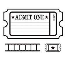 Printable Movie Ticket Clipart Ticket Template Free Printables Printable Tickets Admit One Ticket
