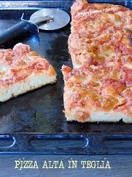 Trasferiamo l'impasto lievitato su una teglia rettangolare ben unta d'olio evo. Pensieri Fuori Dal Coro Pizza Alta E Soffice In Teglia Scelgo Un Libro Per Bambini Con La Pancia Piena