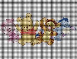 Embroidery cloth isn't the only thing you can cross stitch pretty little patterns into! Winnie The Pooh Babies Crochet Pattern Cgct 103300