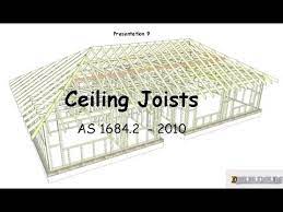 The ceilings are 13' high and i would like to drywall them. 9 Ceiling Joists Youtube