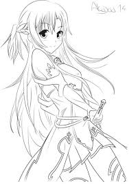 Dibujos Anime Para Colorear