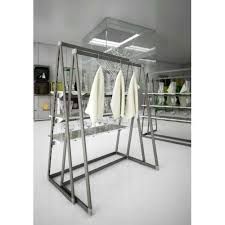 Portant Flex H 150 Cm Portant Professionnel Equipement De Magasin Mobilier Pour Agencement De Ma Portant Vetement Professionnel Portant Vetement Cremaillere
