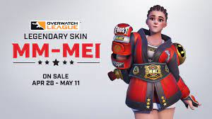 Since 1992, mei technologies, inc. Justblizzard Overwatch League Der Neue Mm Mei Skin Ist Erhaltlich