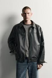 Chaquetas efecto piel para hombre
