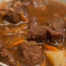 Brown meat cubes first, and then simmer them until tender. How To Make Stew Meat Tender Cooking Stew Beef Pork Stew Meat Recipes Cook Beef Stew Meat
