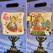 Alice In Wonderland Music To My Ears 2020 Cast Member Pin Disney Pins Blog In 2020 Disney Pins Alice In Wonderland Disney Disney Trading Pins