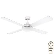 Ceiling fans play an important role in the cooling of households and make up an enormous market in india. Fanco Urban 2 Dc Ceiling Fan With Led Light And Remote White 52 Fansonline Australia