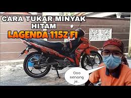 Minyak hitam (4t) ini biasa dijual pada harga lebih kurang rm30. Cara Menukar Minyak Hitam Oil Filter Motor Yamaha Lagenda 115z Fi Youtube