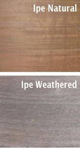 Weathered Ipe Wood Surround For Spa Ipe Wood Deck Ipe Decking Ipe Wood