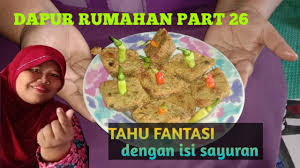 Bagaimana tidak, tahu ini berisi sayuran dan juga bihun. Cara Membuat Tahu Fantasi Sayuran Mudah Dan Sederhana Ala Dapur Rumahan Youtube