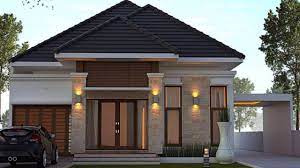 Plafon rumah minimalis 1 lantai desain rumah minimalis. Tampak Depan Rumah Minimalis Tanpa Atap