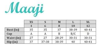 Maaji Size Chart South Beach Swimsuits
