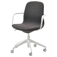 Longfell Rabochij Stul S Podlokotnikami Gunnared Temno Seryj Protestirovano Dlya 110 Kg Shirina 68 Sm Glubina 68 Sm Maks Vysota 92 Sm Shirina Sidenya 5 In 2020 Office Chair Chair Malm Bed Frame