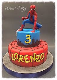 Spiderman Cake Torte Ricette Pasta Di Zucchero