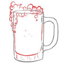 How To Draw A Beer Mug Dessin Au Crayon Dessin Crayon