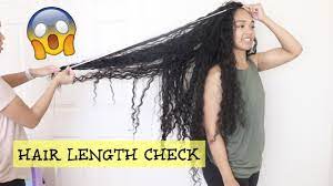 So, hair goes through 3 phases when it's growing. How Long Is My Hair Hair Length Check Youtube