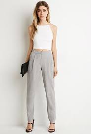 Tapered Pleat Trousers Dress Pants Outfits Pleated Trouser Fashion