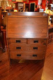 Mission Oak Secretary Desk Arts And Crafts Mission Furniture Mission Furniture Craftsman Furniture Stickley Furniture