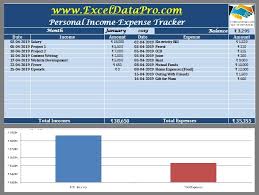 Having an efficient system allows you to be paid on time and alerts you to bills that need to be followed up on. Download Personal Income Expense Tracker Excel Template Exceldatapro