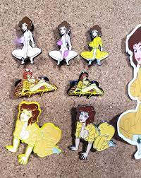 Lewd Anime TMNT Ninja Turtles April O Neil Variant Fantasy Pins Lot NEW  VHTF | eBay