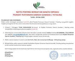 Merizabkan tanah kerajaan untuk rumah ibadah selain islam (risi) permohonan pajakan tanah rizab kerajaan di bawah seksyen 64; Pejabat Pertanian Daerah Gombak Petaling Pertaniangombak Twitter
