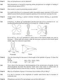 Cbse Class 12 Chemistry Notes The P Block Elements Question And Answers Aglasem Schools Chemistry Notes Chemistry Biology Notes