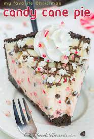 Looking for an easy cake recipe? Homemade Candy Cane Pie Easy No Bake Christmas Pie Recipe