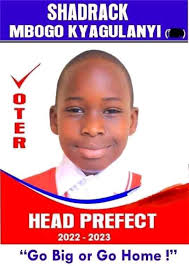 Bobi Wine's son, Shadrack Mbogo, has been voted as Head Prefect at Hillside  Naalya Primary school, in the school's 2022 prefectorial elections. The  good news of Shadrack becoming Hillside Naalya Primary School's