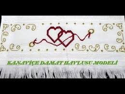 Ceyizlerde Cokca Yer Verilen Modellerden Bir Tanesi De Ceyizlik Havlulardir Burada Kullanilacak Havlulara Panc Isi Kece Isi Kurde Kanavice Nakis Kanaviceler