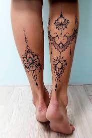 The most common design being used in henna tattoos are flowers. A Henna Tattoo Is A Temporary Tattoo Made With Henna It Can Be Placed Anywhere On A Body And The Choice Of Designs Tattoos Henna Tattoo Temporary Leg Tattoos