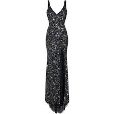 Black And Silver Gown Pin On Polyvore