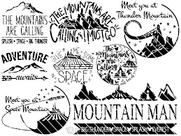 Free Free 268 Mountain Range Bear Svg SVG PNG EPS DXF File