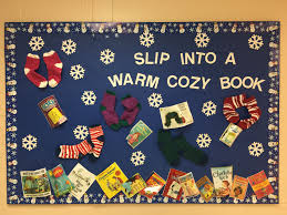 Winter Library Bulletin Board Halloween Kindergarten Library Book Displays Library Bulletin Boards