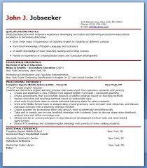English Teacher Resume Sample Resume Downloads Teacher Resume Examples Teacher Resume Teacher Resume Template