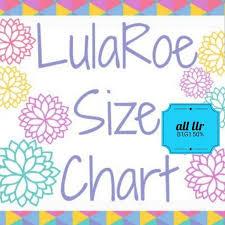 Lularoe Sizing Charts Nwt