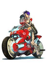 aragoto zensenbutai jpg 2484 3294 futuristic art cyberpunk art motorbike illustration