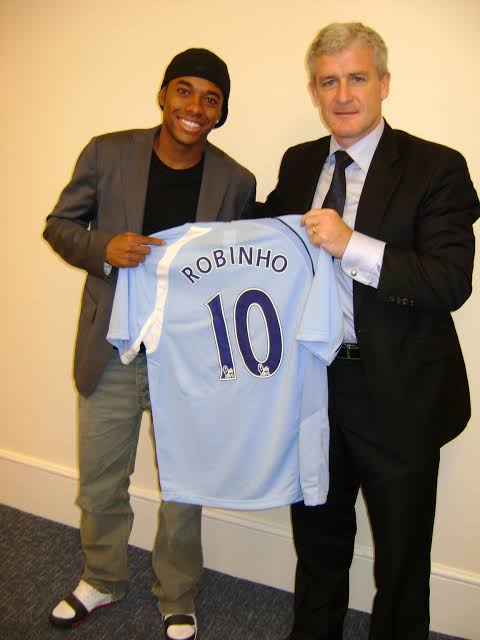 Image result for Robinho Manchester City signing"