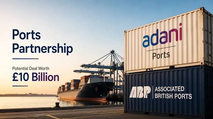Adani Ports Eyes Controlling Stake In Associated British Ports In Potential  £10 Billion Deal