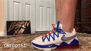 After the nike lebron 17 low lakers was released in october last year, the latest color scheme once again paid tribute to lebron's new home in the los angeles lakers. Nike Lebron 17 Xvii Low Tune Squad On Foot Youtube