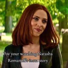 If Natasha Romanoff Had Instagram