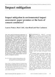 environmental impact essment